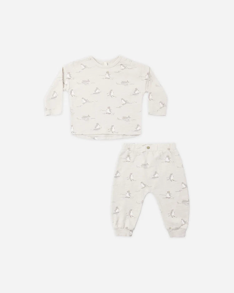 Long Sleeve Tee + Pant Set