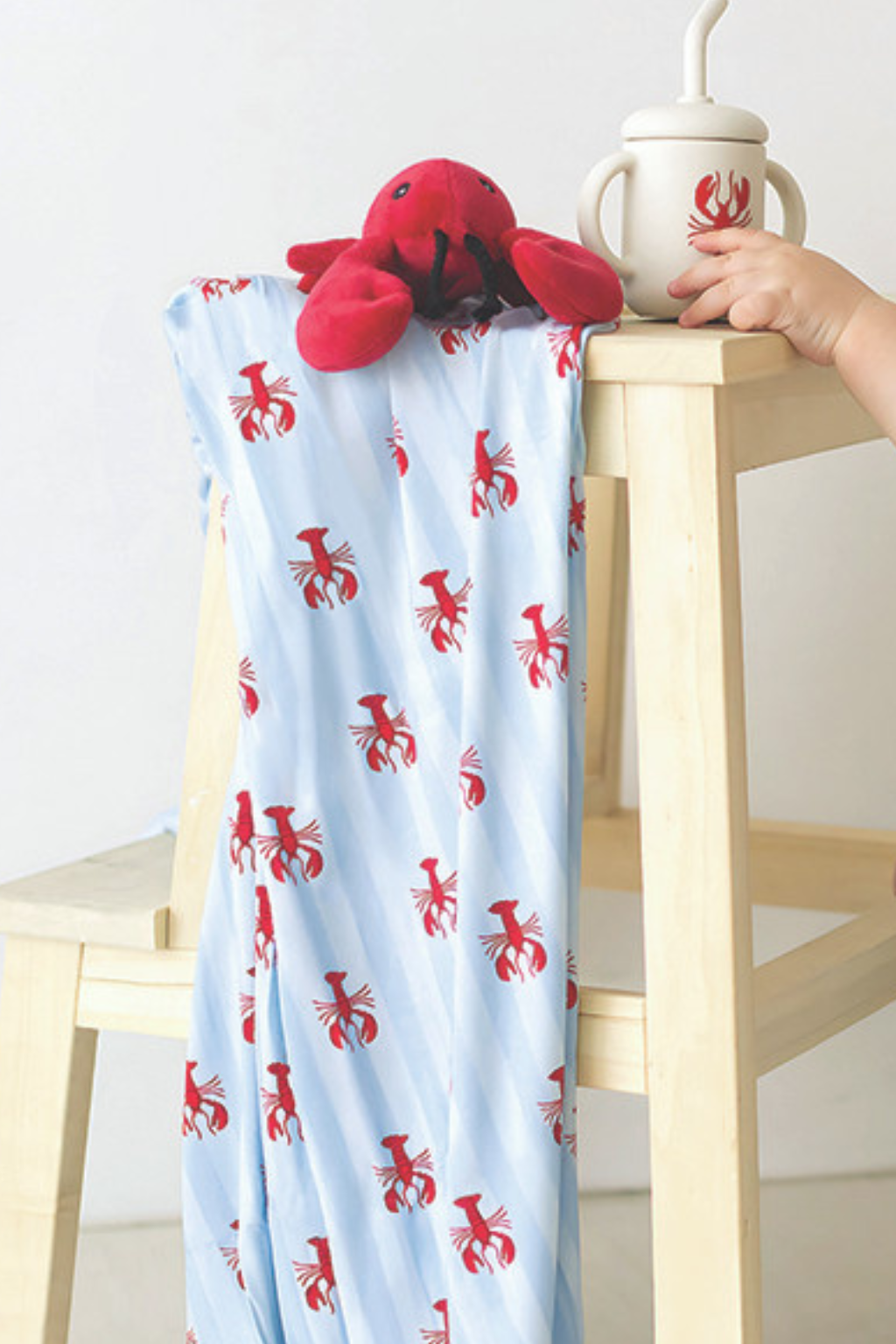 Lobsters Baby Blanket