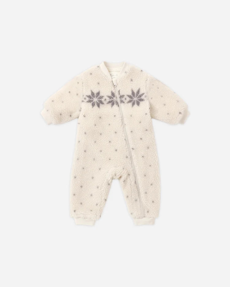 Shearling Baby Jumpsuit