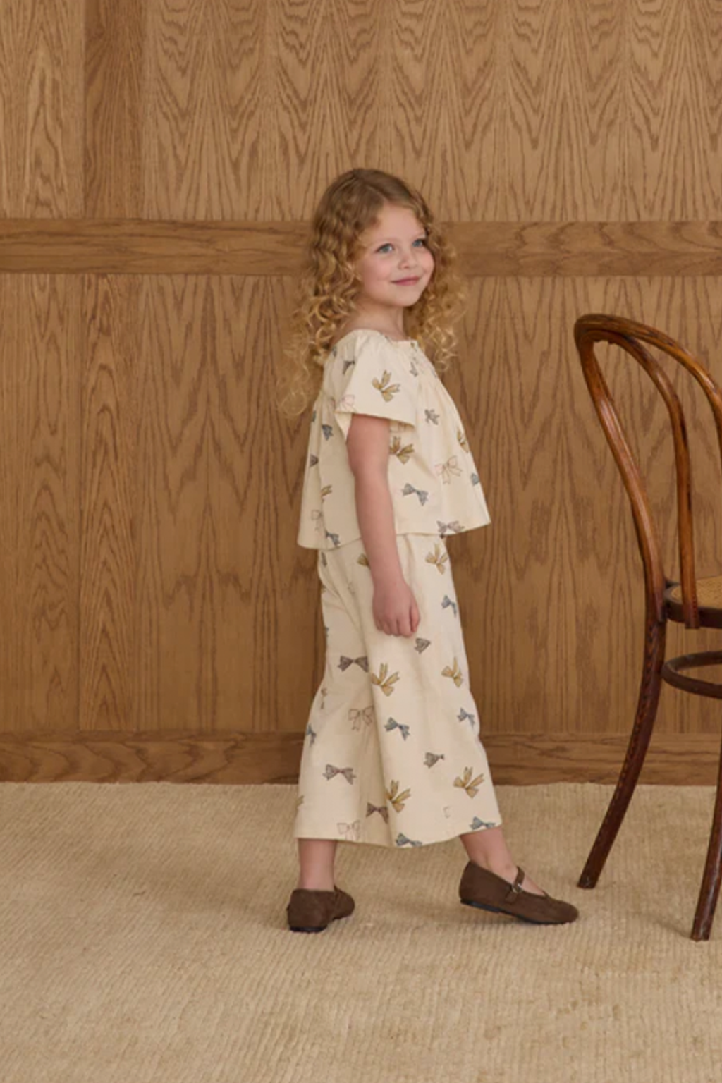Bows Wide Leg Pant
