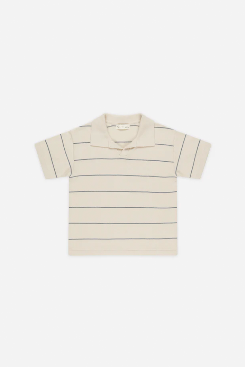 Blue Stripe Chandler Knit Polo