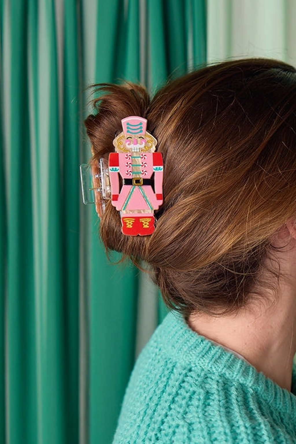 Sweet Nutcracker Hair Claw