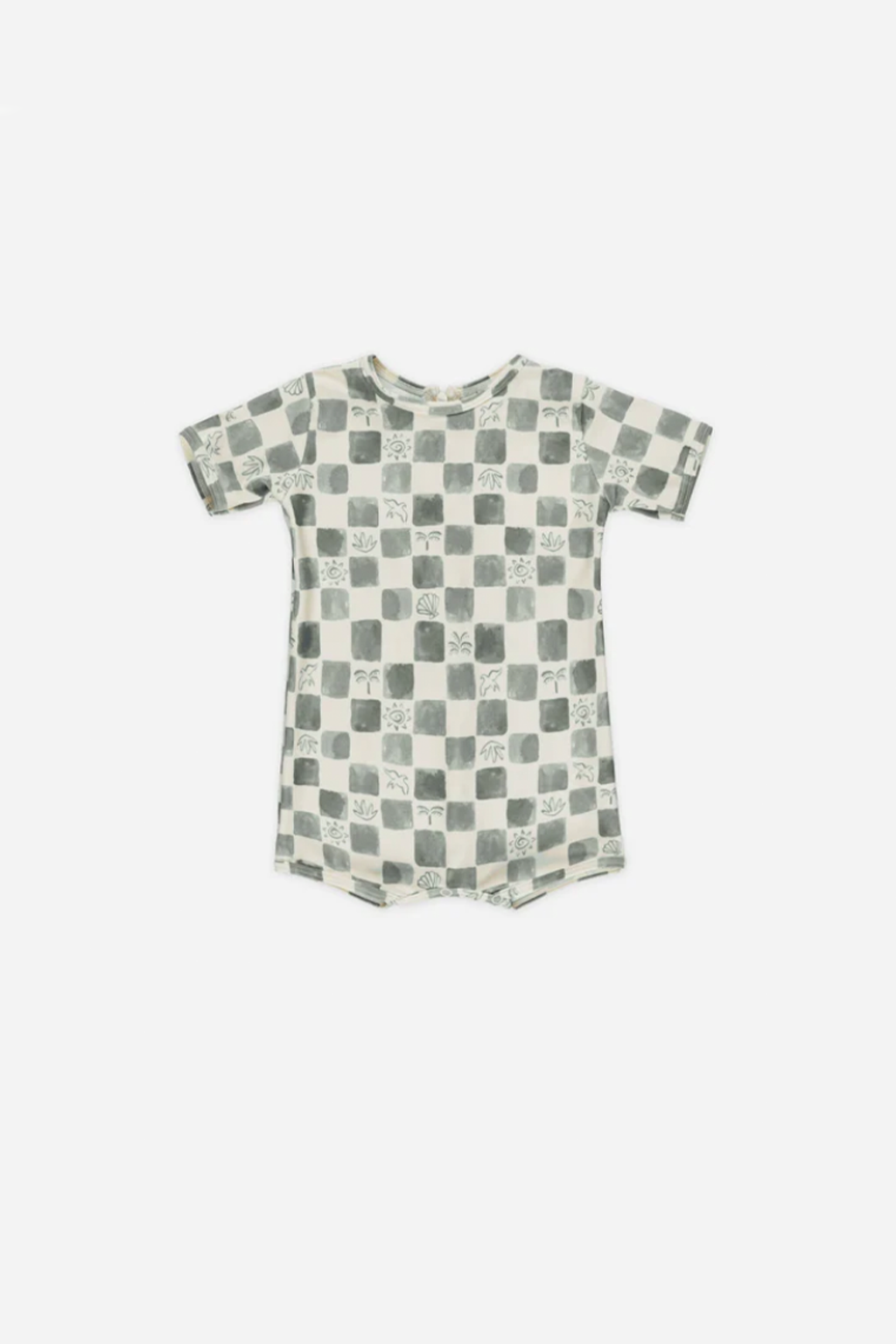 Coastal Check Shorty One-Piece