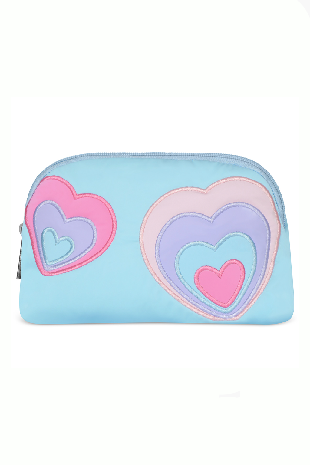 Happy Heart Oval Cosmetic Bag