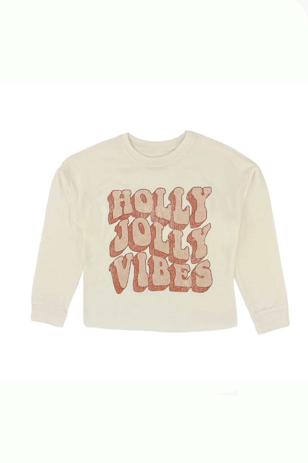 Holly Jolly Vibes Long Sleeve Top