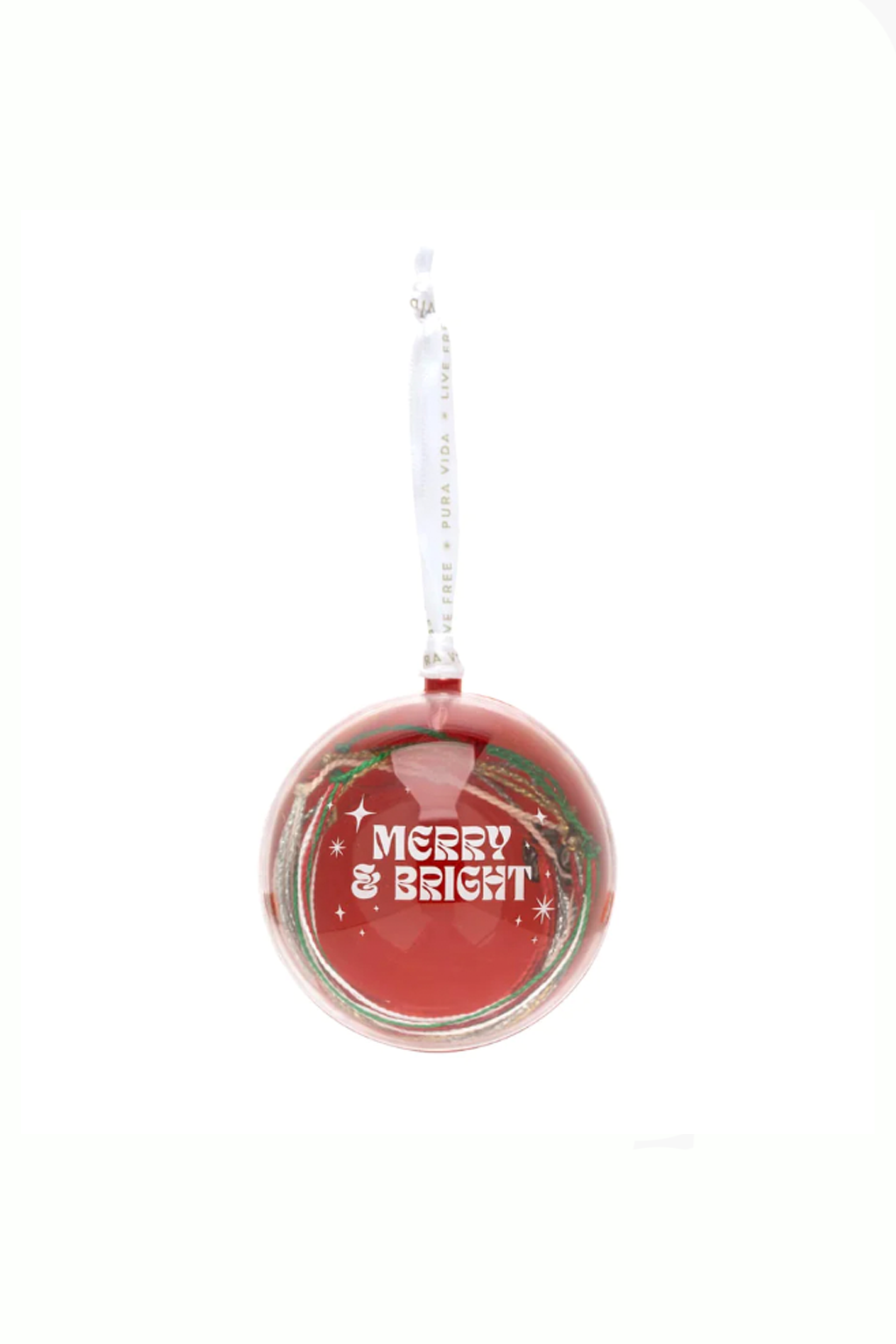 Pura Vida Merry & Bright Ornament