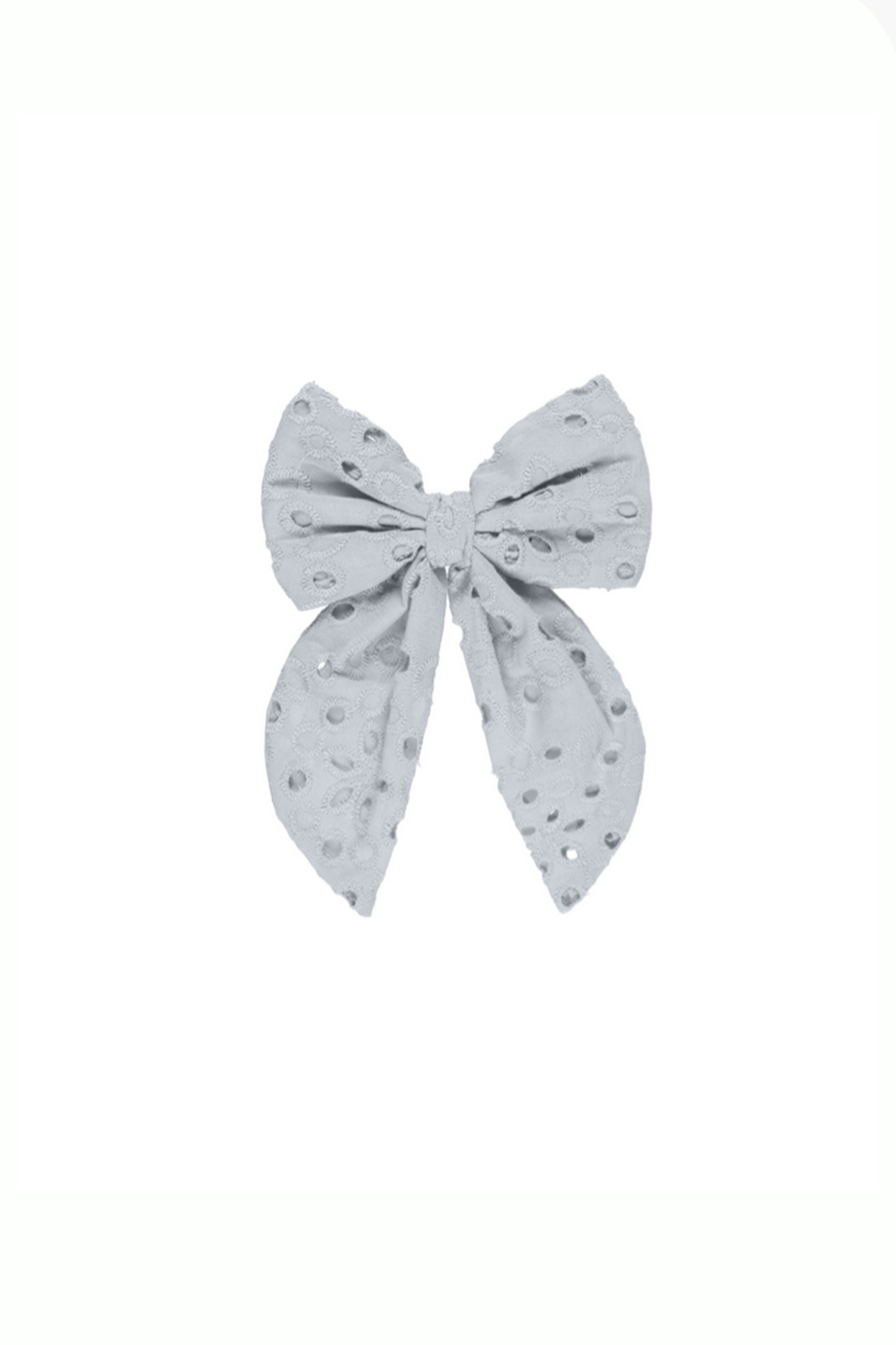 Light Blue Oversized Bow