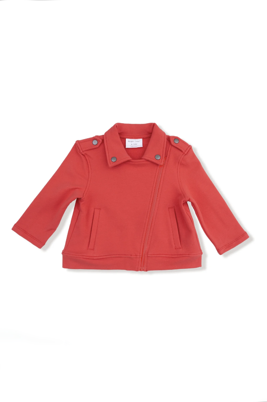 French Terry Moto Jacket
