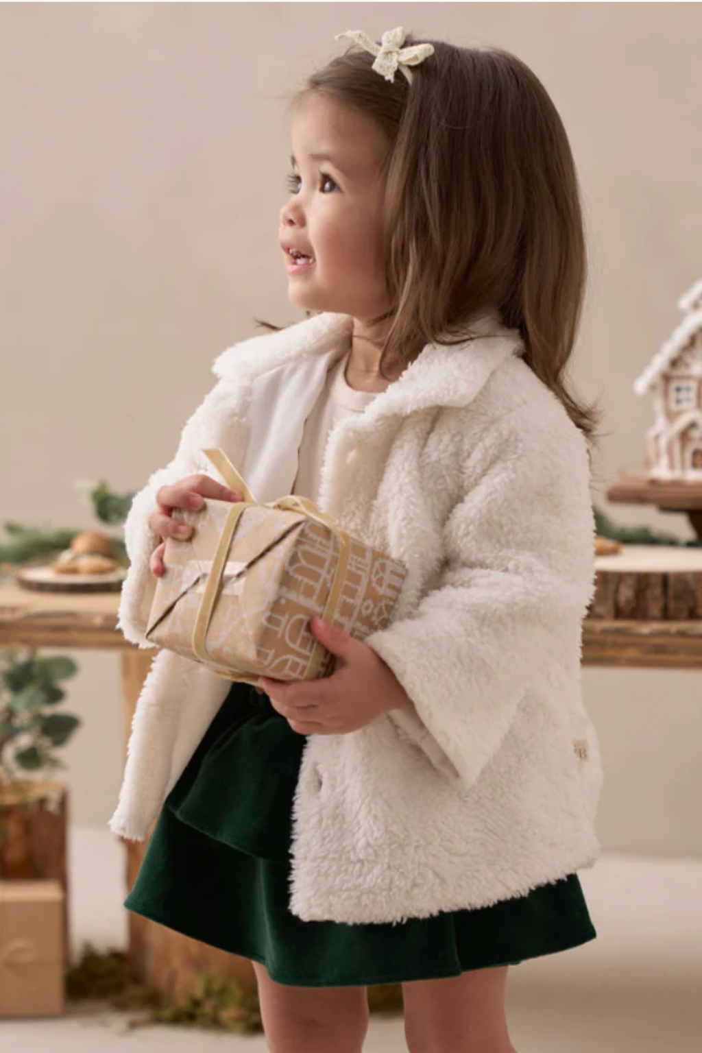 Teddy coat for kids hot sale