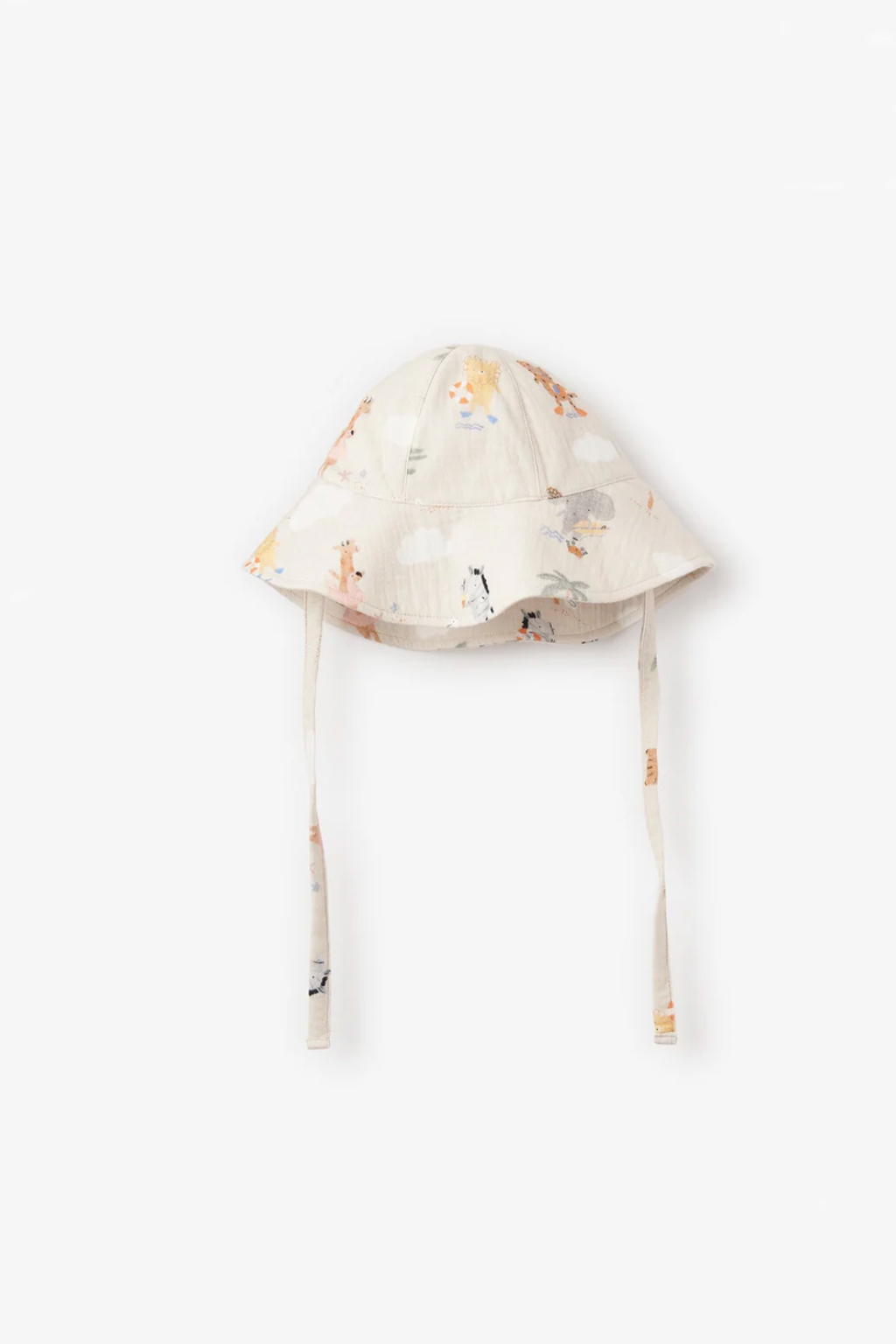 Seaside Safari Organic Muslin Sunhat