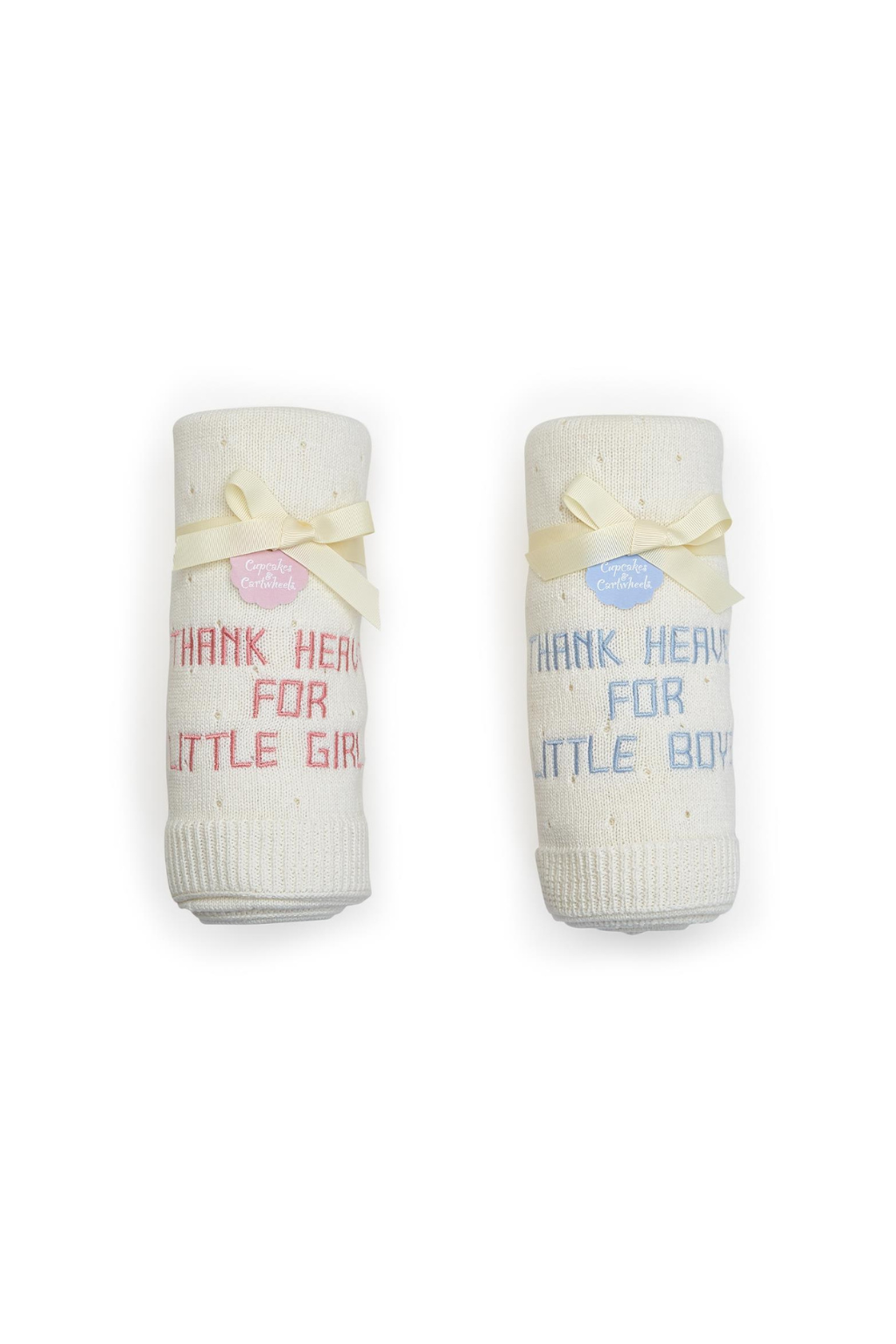 Thank Heaven Knit Blanket