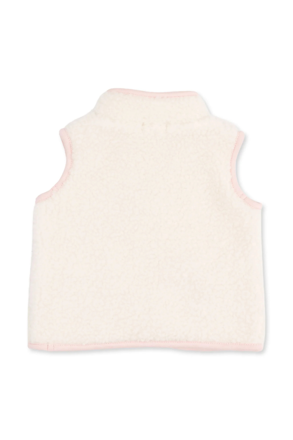 Sherpa Zip Vest w Heart Pockets