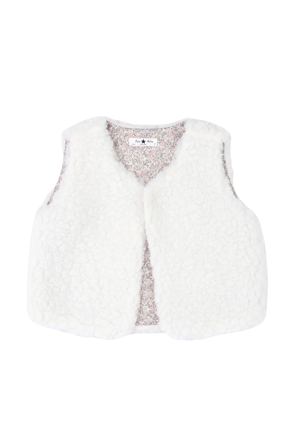 Nari Flower Teddy Vest
