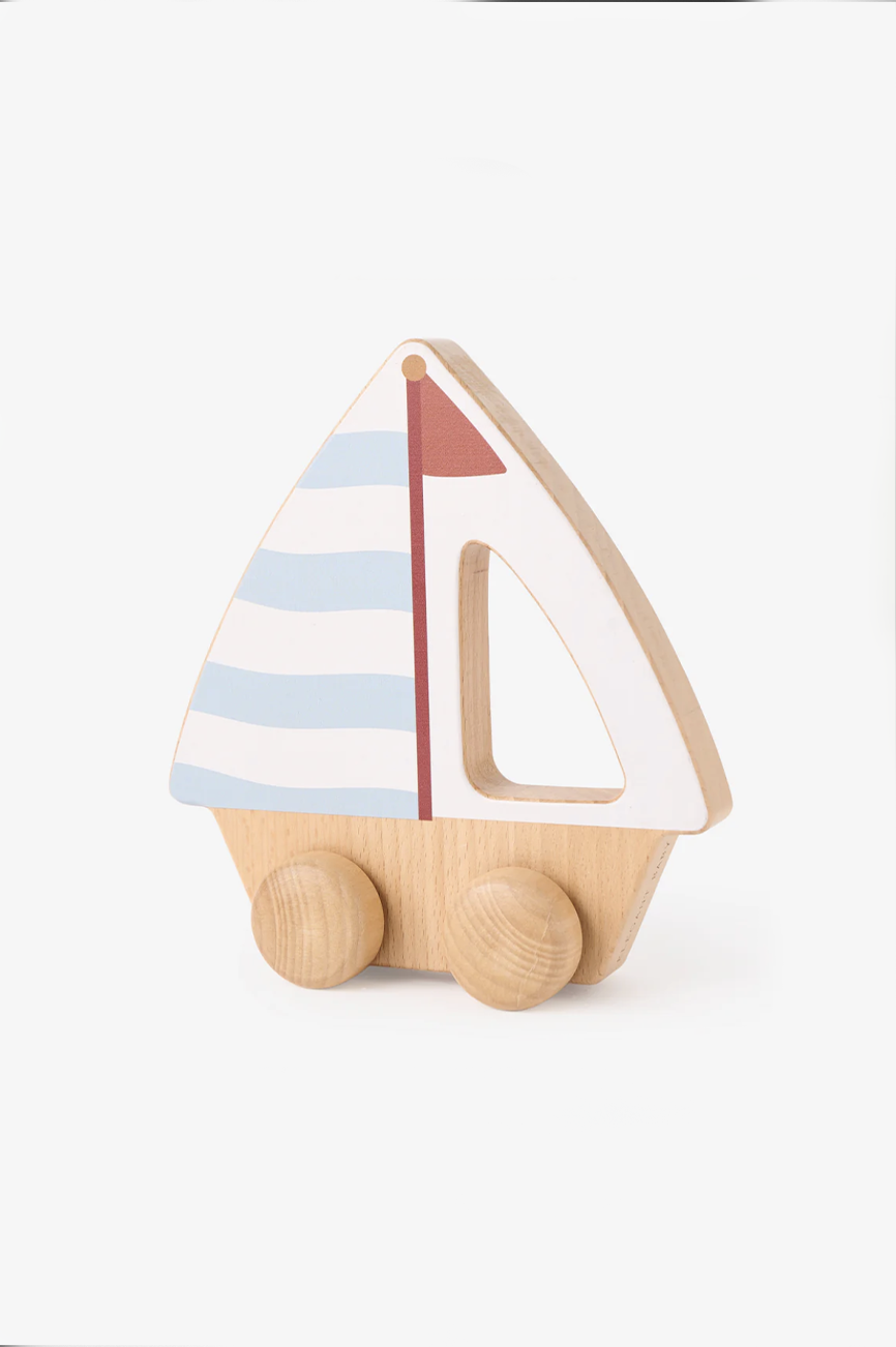 Wooden Toy Boat