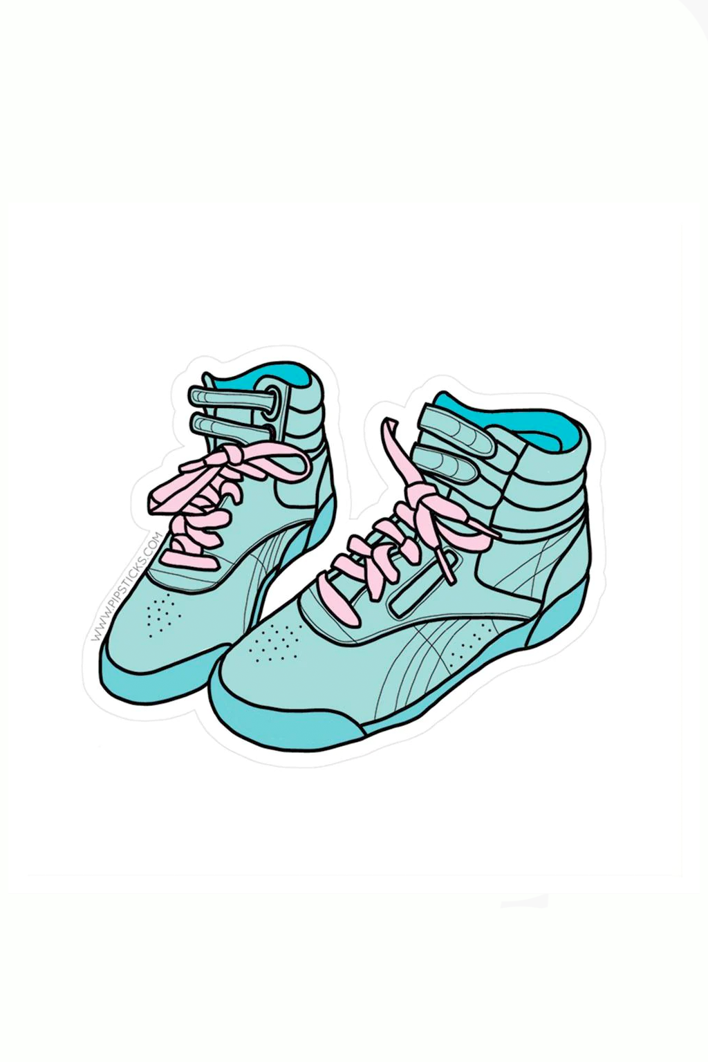 High Tops Vinyl Sticker