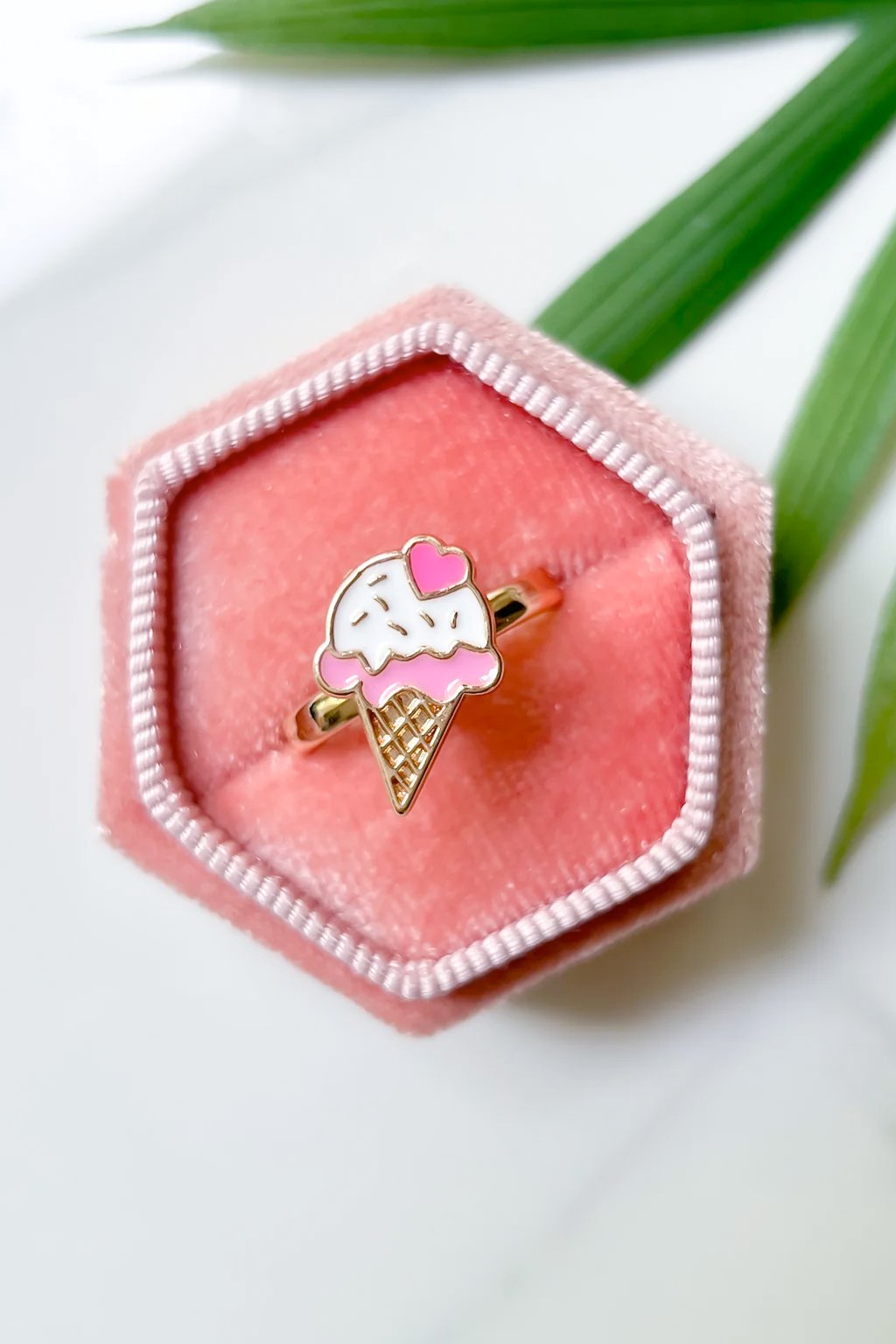 Enamel Fidget Spinner Ring