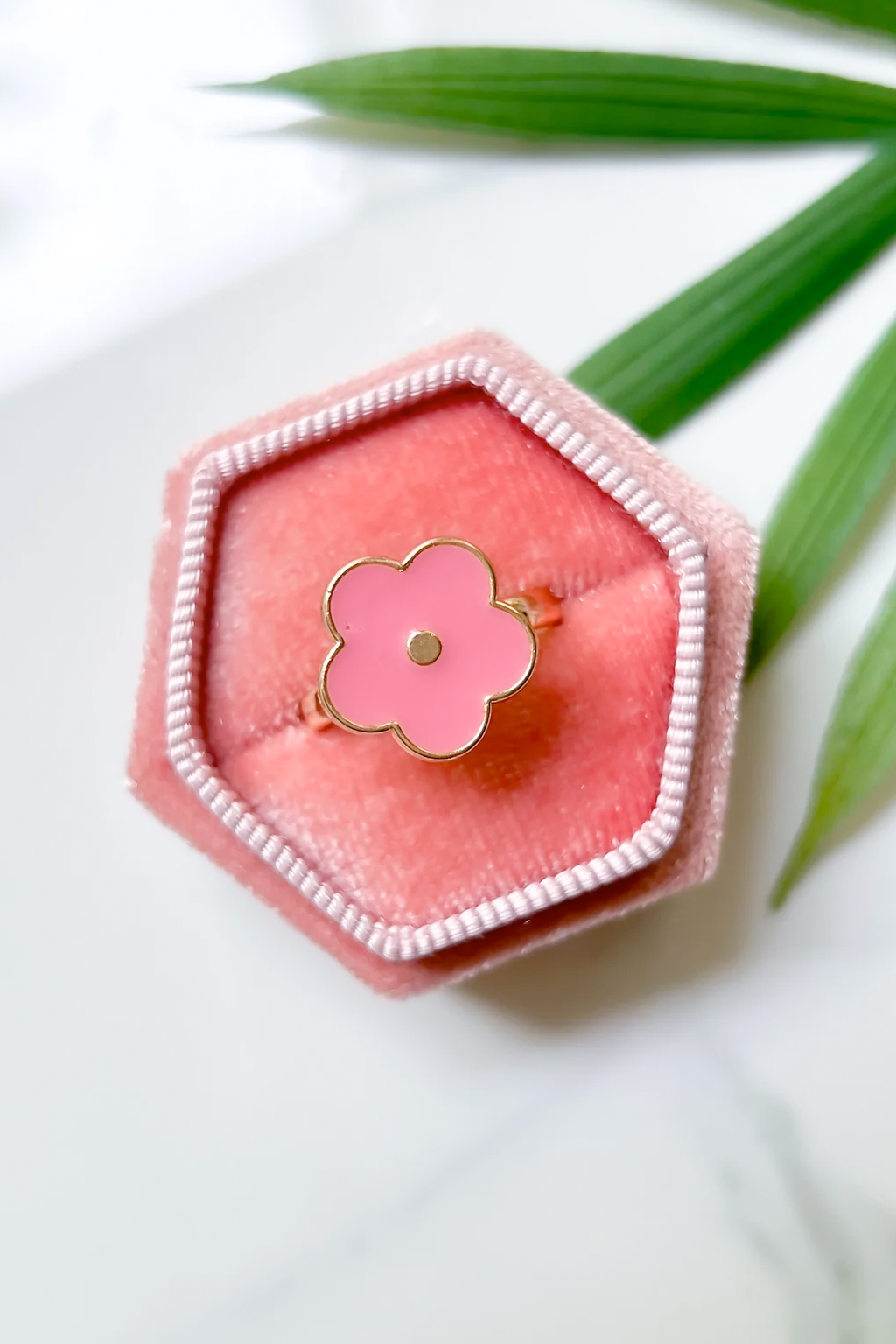Enamel Fidget Spinner Ring