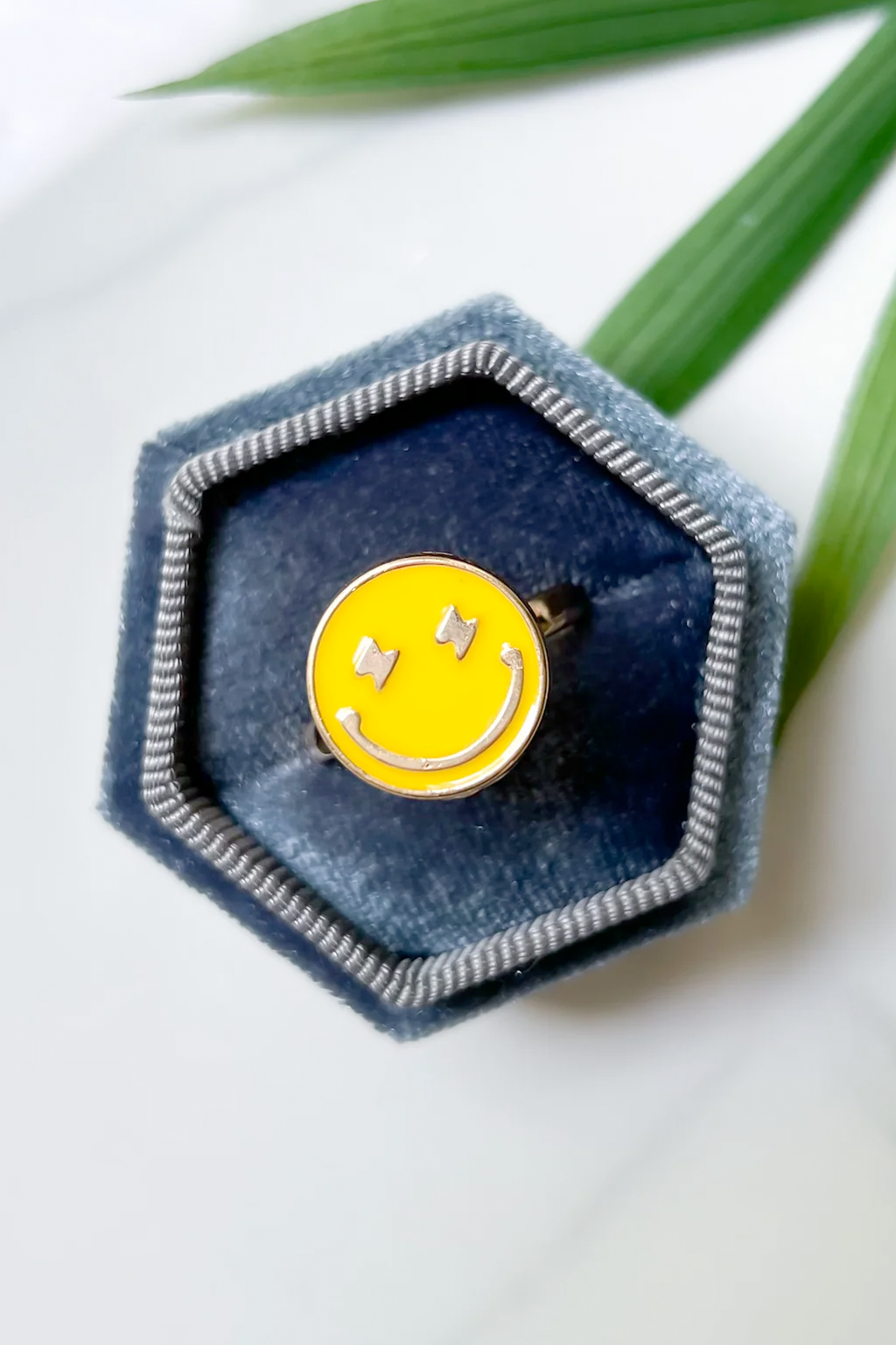 Enamel Fidget Spinner Ring