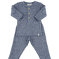 Honeycomb Henley 2pc Set