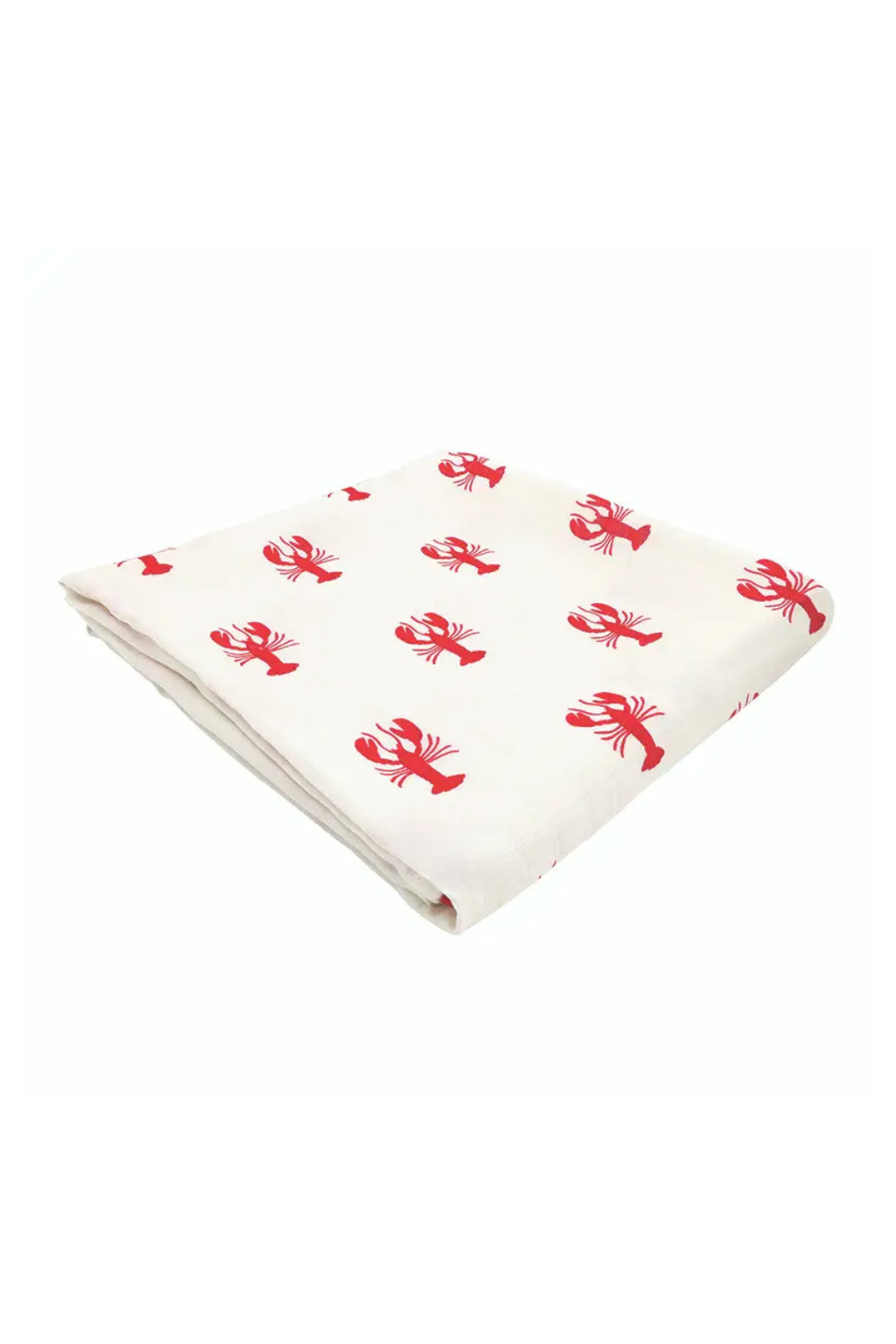 Lobster Swaddle + Plush Rattle