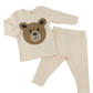 Cable Teddy Bear 2pc Set
