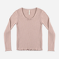 Ribbed Long Sleeve Tee