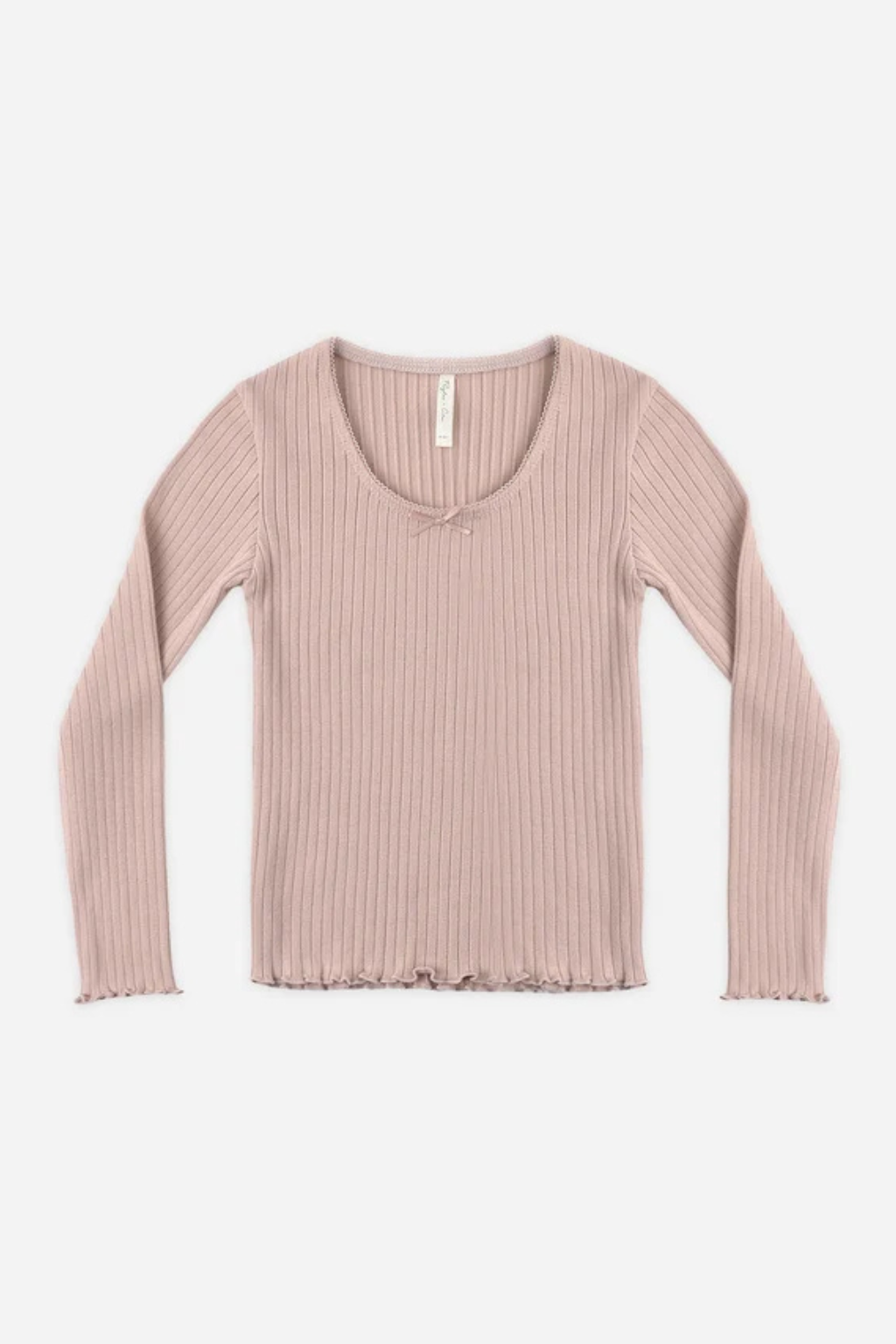 Ribbed Long Sleeve Tee