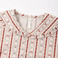 Candy Cane Lane Ruffle Pajamas