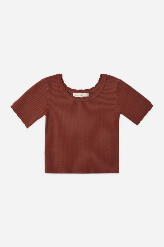 Scallop Tee