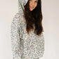 Garden Scuba Cropped Hoodie