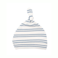 Anchor Rib Stripe Knotted Hat