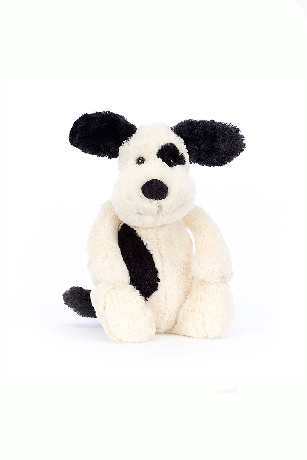 Bashful Black & Cream Puppy - Medium