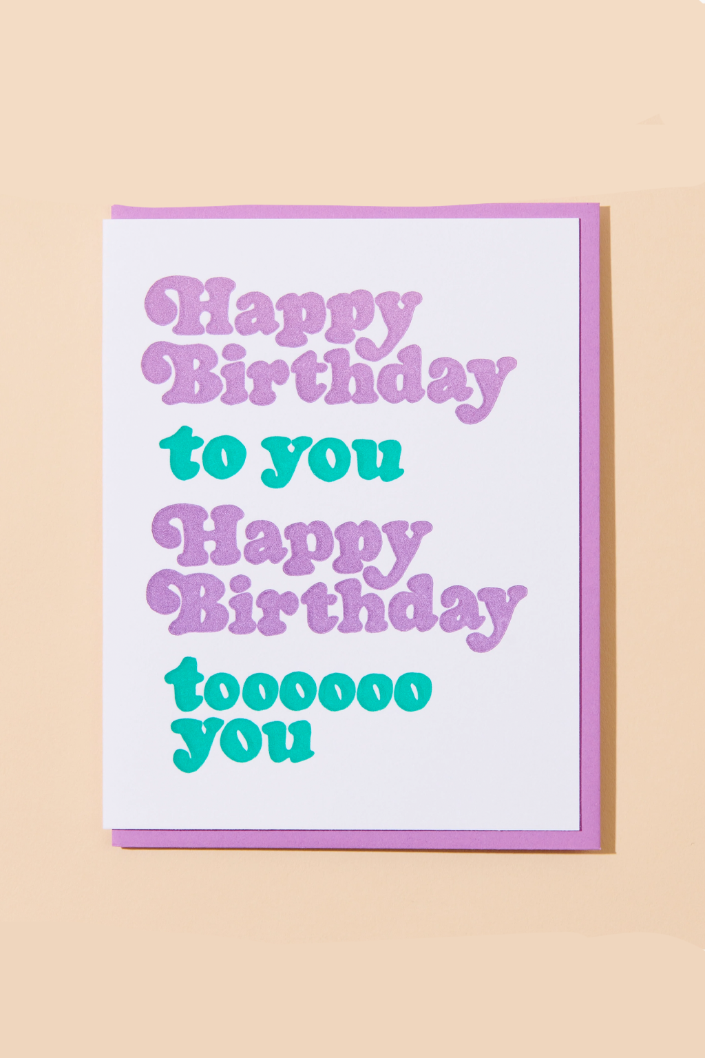 Birthday Song Card