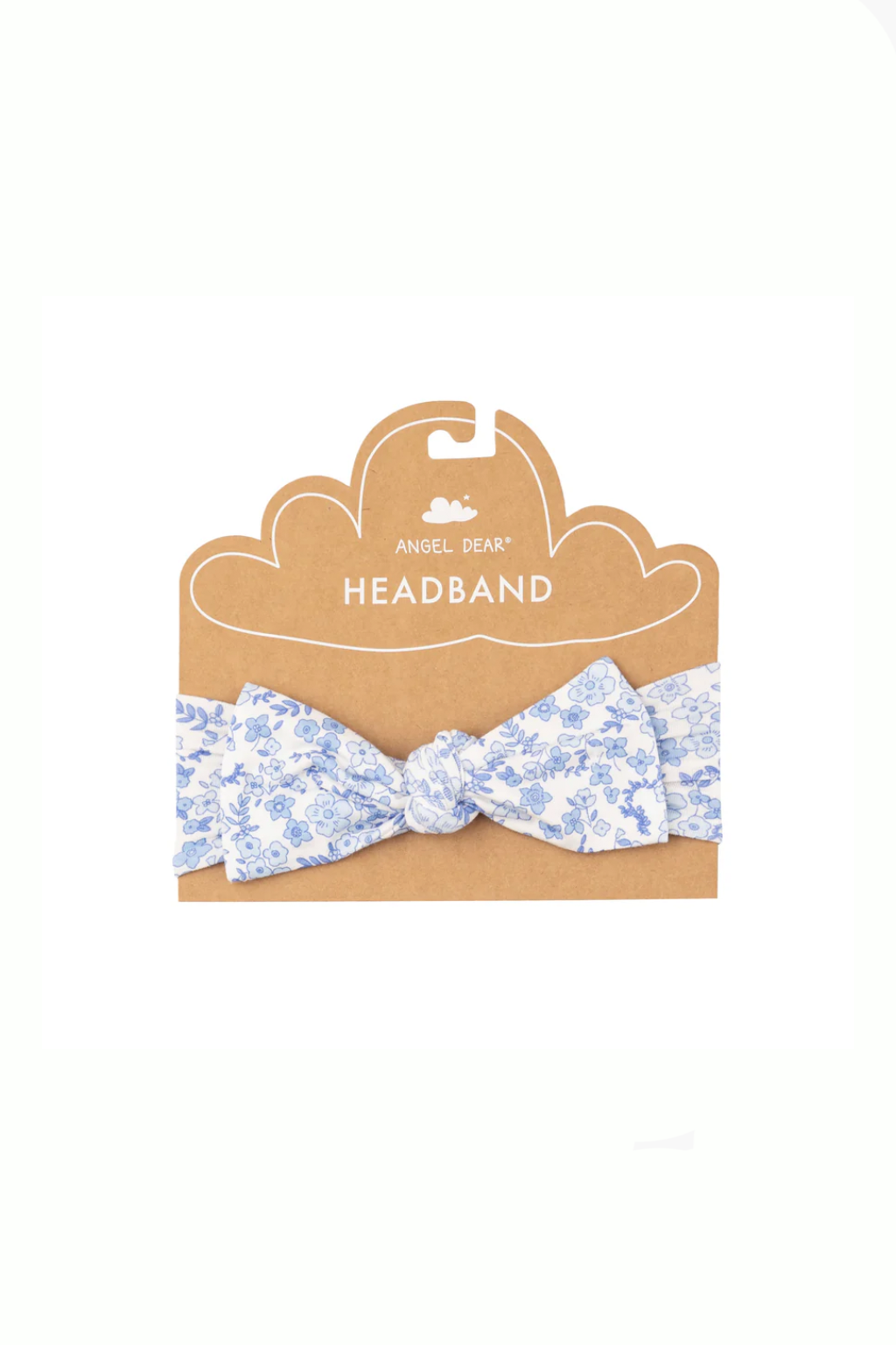 Blue Calico Floral Headband