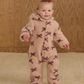 Bows Fleece Jumpsuit