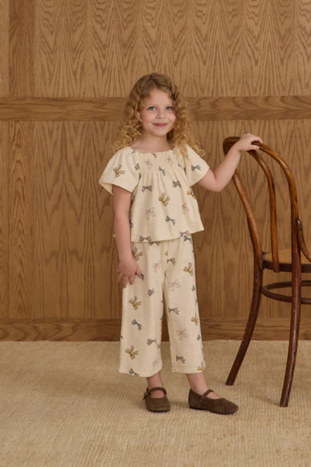 Bows Wide Leg Pant