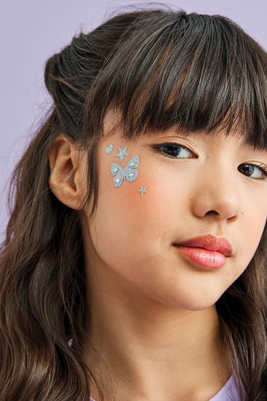 Butterfly Gem Face & Body Stickers