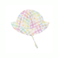 Gingham Daisy Sunhat