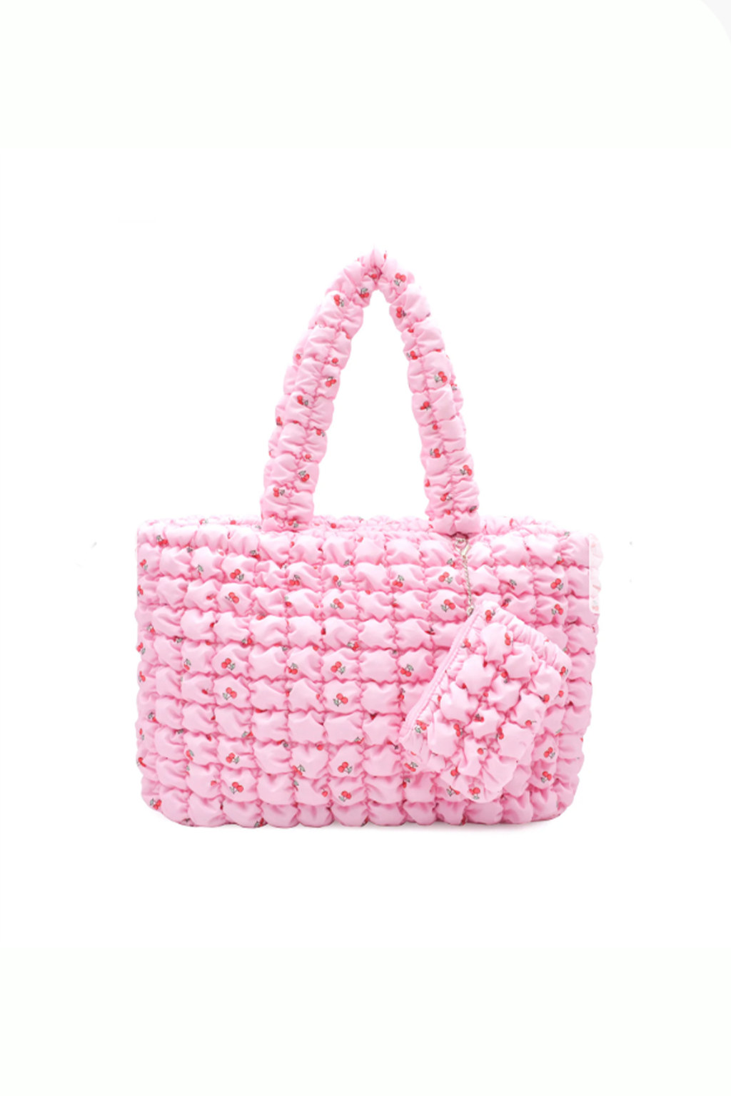 Cherry Scrunch Duffel Bag