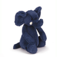 Bashful Blue Elephant-Medium