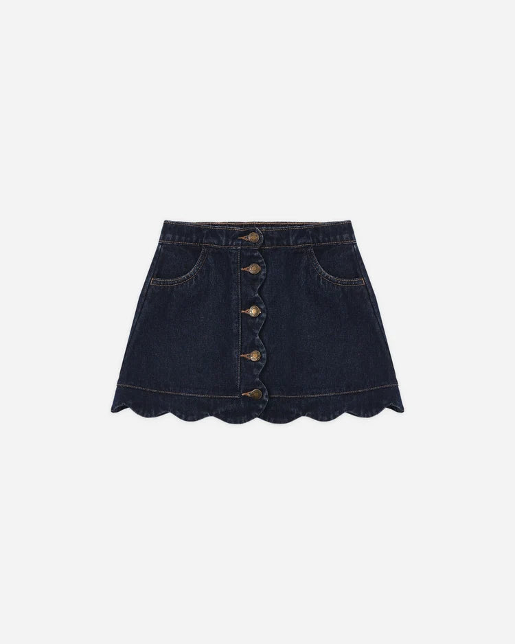 Scallop Mini Skirt