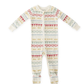 Fair Isle Ribbed Baby Sleeper