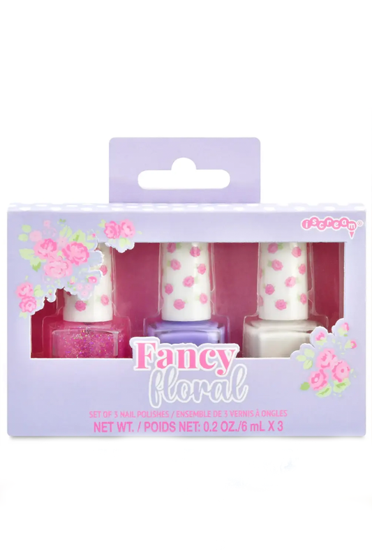 Fancy Floral Nail Polish Set
