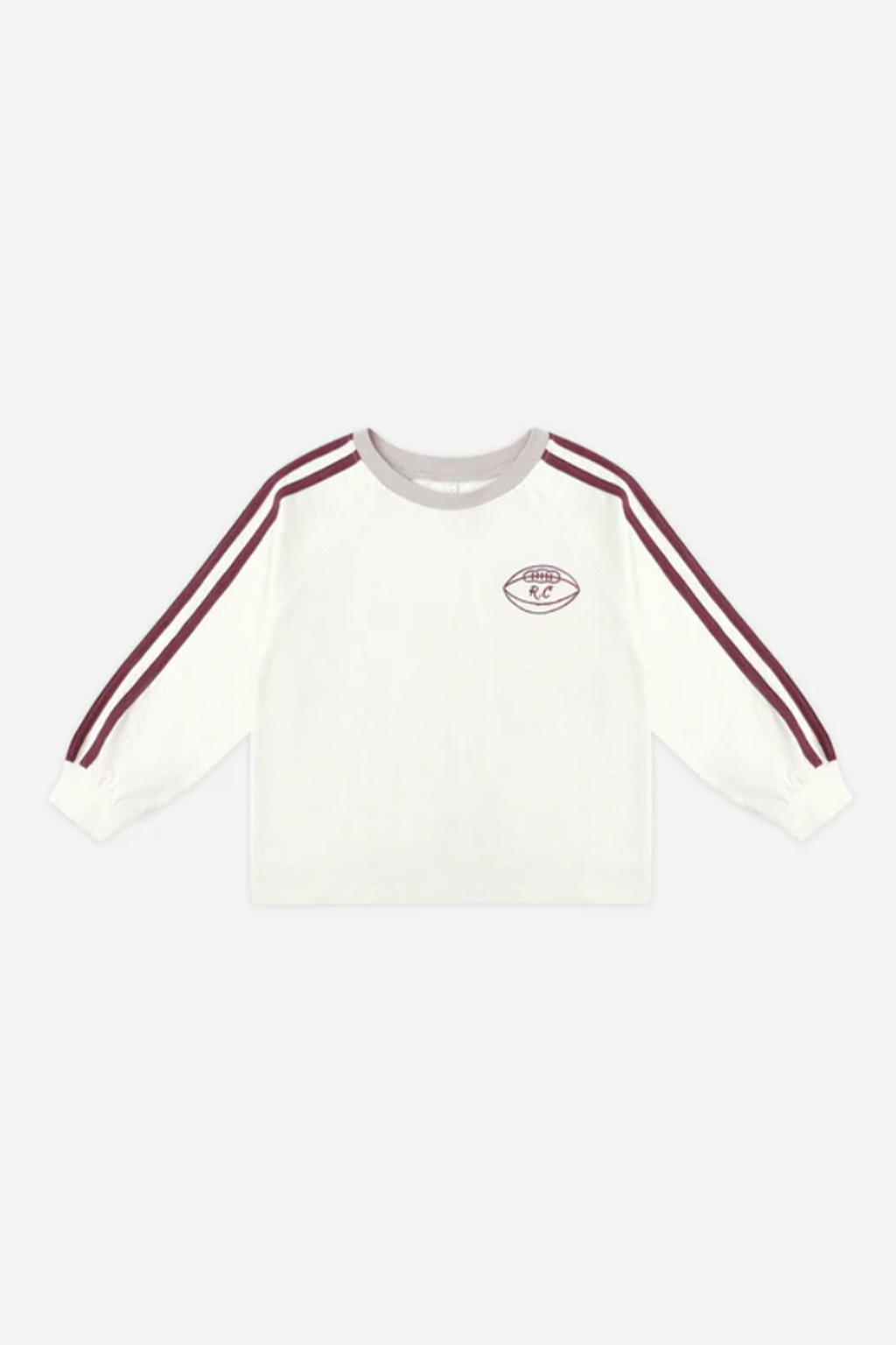 Relaxed Long Sleeve Football Tee