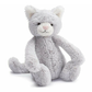 Bashful Grey Kitty-Original