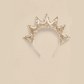 Gold Sequin Sun Crown