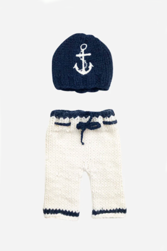Hudson Anchor Hat & Pant Set