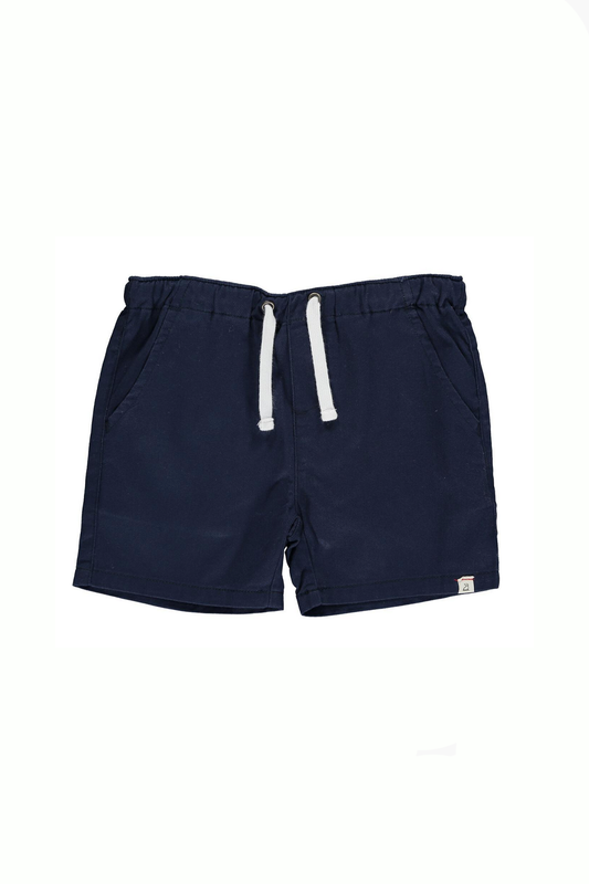 Hugo Navy Twill Shorts