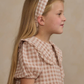 Knotted Headband-Pink Gingham