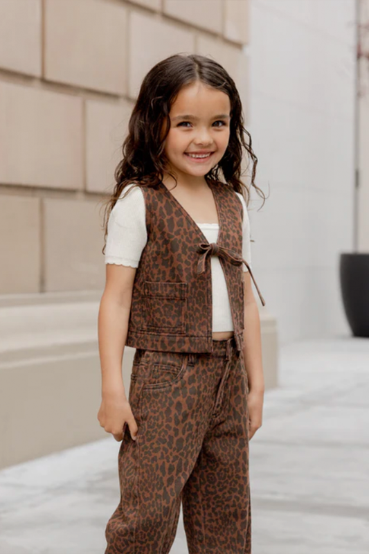 Leopard Utility Vest